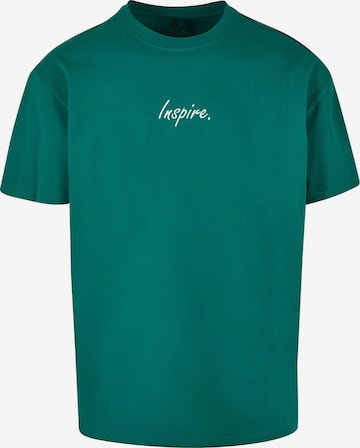Merchcode T-Shirt 'Inspire' in Grün: predná strana