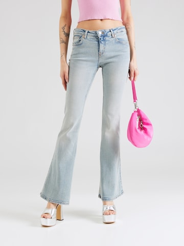 Monki Flared Jeans in Blue: front