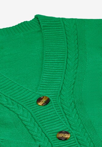 ALARY Knit Cardigan in Green