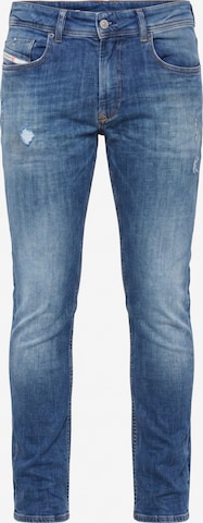 DIESEL Jeansy '1979 SLEENKER' w kolorze niebieski: przód