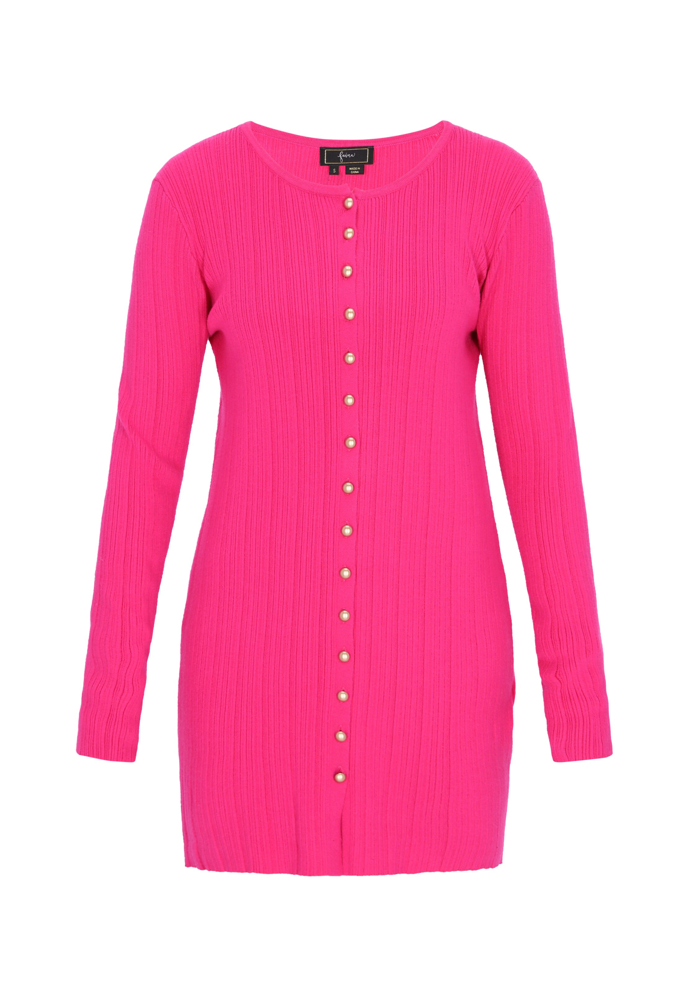 Robe faina en rose : devant