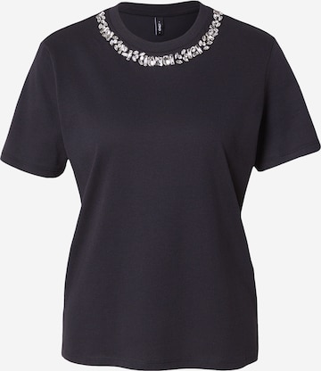 T-shirt 'ONLPARKER' ONLY en noir : devant