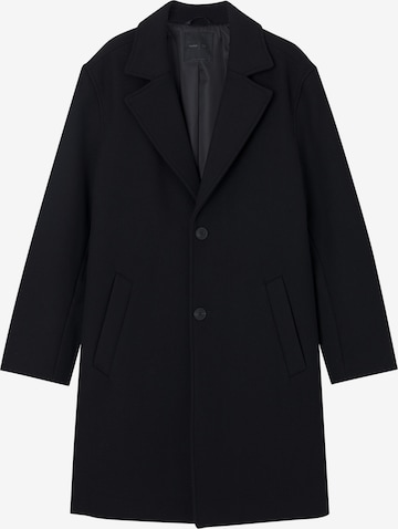 Pull&Bear Between-seasons coat in Black: front