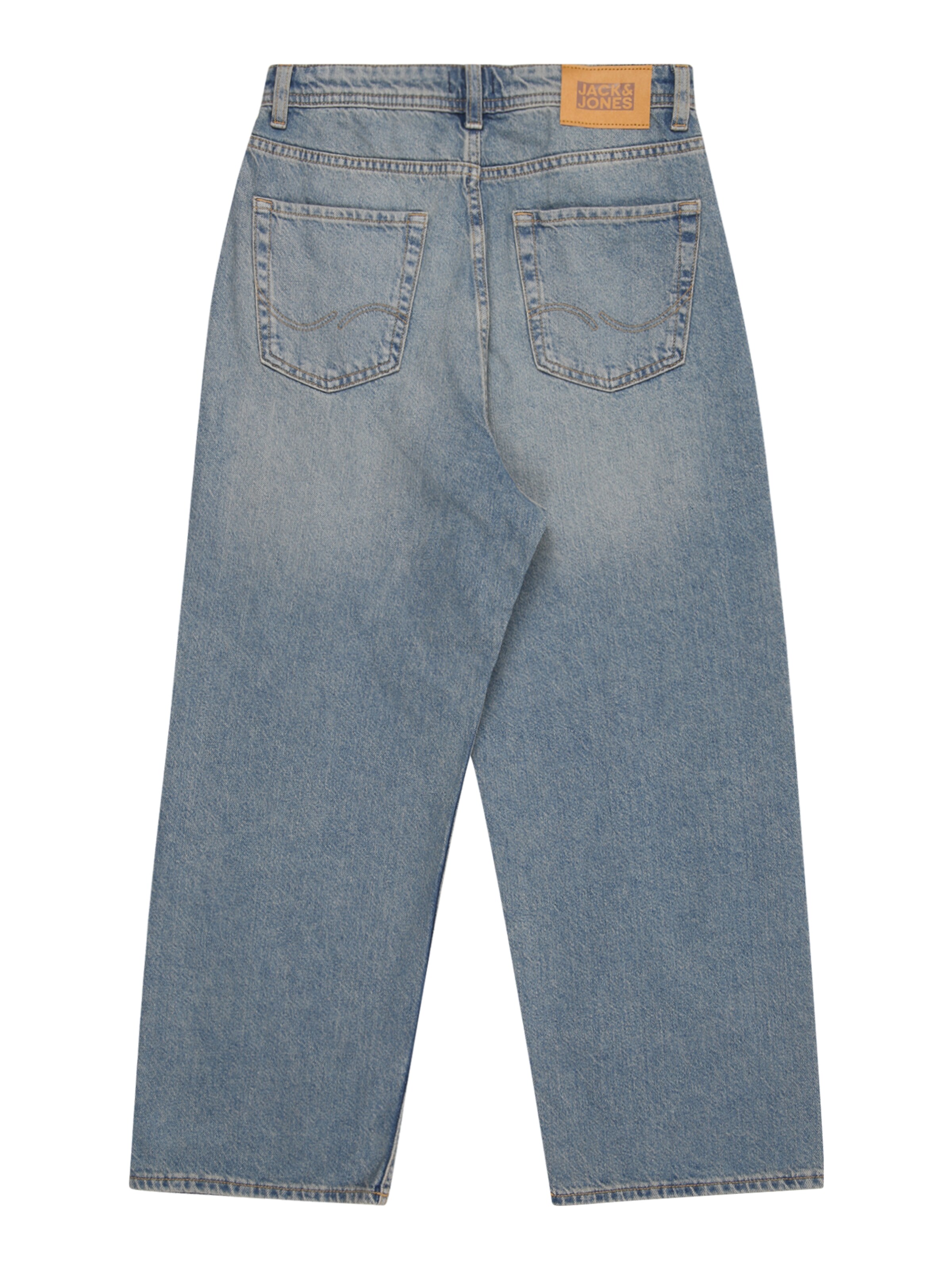 Jack & Jones Junior Широки крачоли Дънки 'JJIron' в синьо