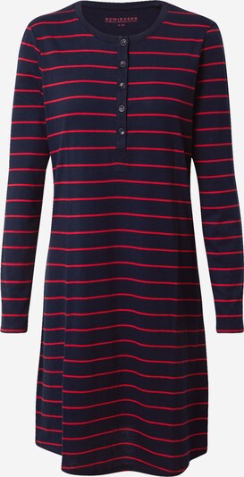 Camicia da notte SCHIESSER di colore blu notte / granatina, Visualizzazione prodotti