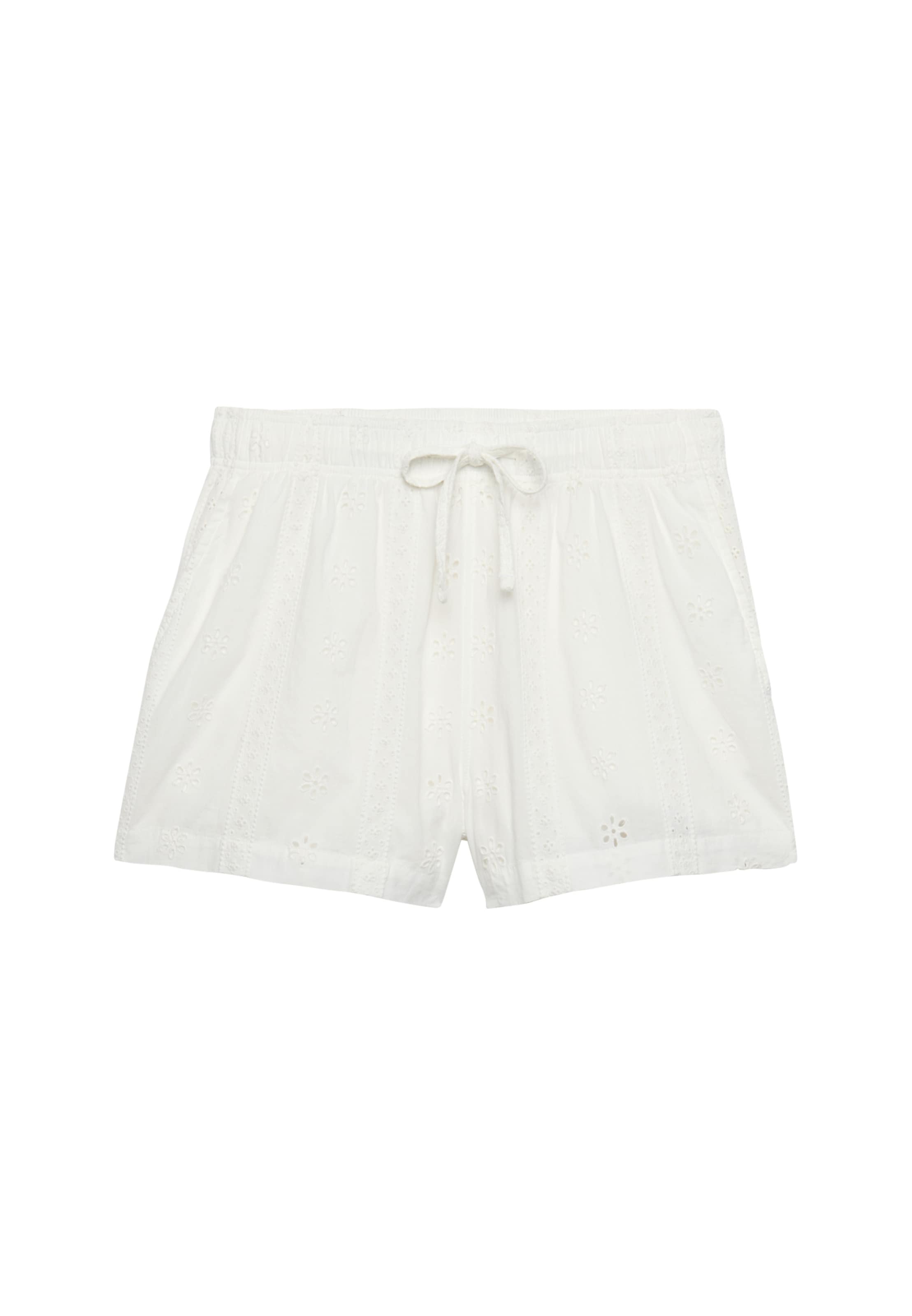 Superdry & Co Broek in Wit: voorkant