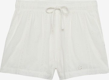 Pantalon Superdry & Co en blanc : devant