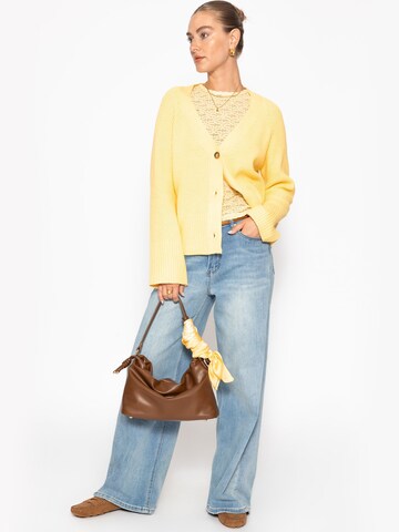 SASSYCLASSY Strickjacke‌‌‌‌‌‌‌ in Gelb
