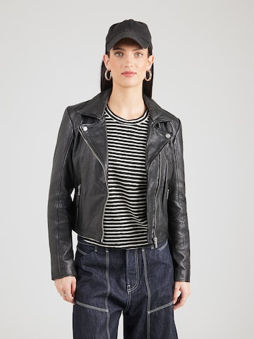 Mauritius Jacke 'Kalea' in Schwarz: Vorderseite