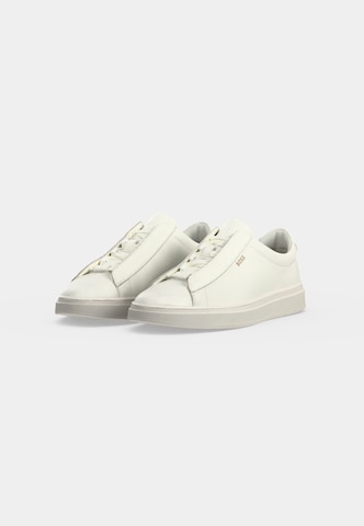 BOSS - Zapatillas deportivas bajas 'Kieran' en blanco: frente