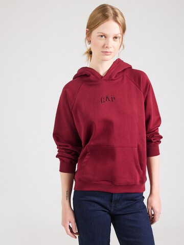 Felpa di GAP in rosso: frontale
