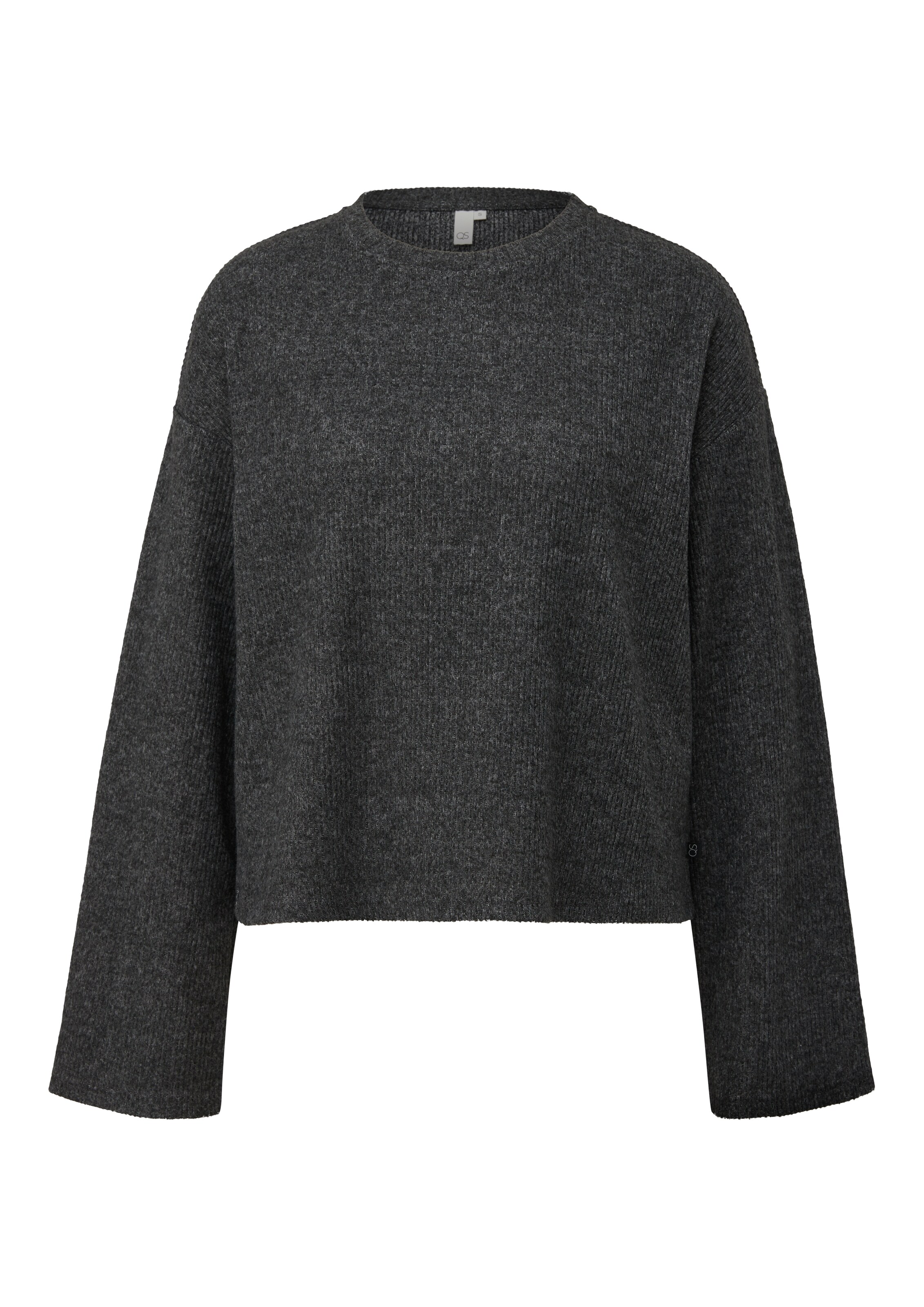 QS Shirt in Grey: front