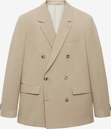 MANGO MAN Regular Fit Pikkutakki 'Americana Boston' värissä beige: etupuoli