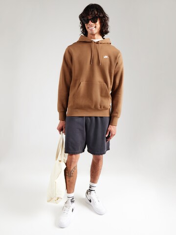 Nike Sportswear Sweatshirt 'CLUB' i brun