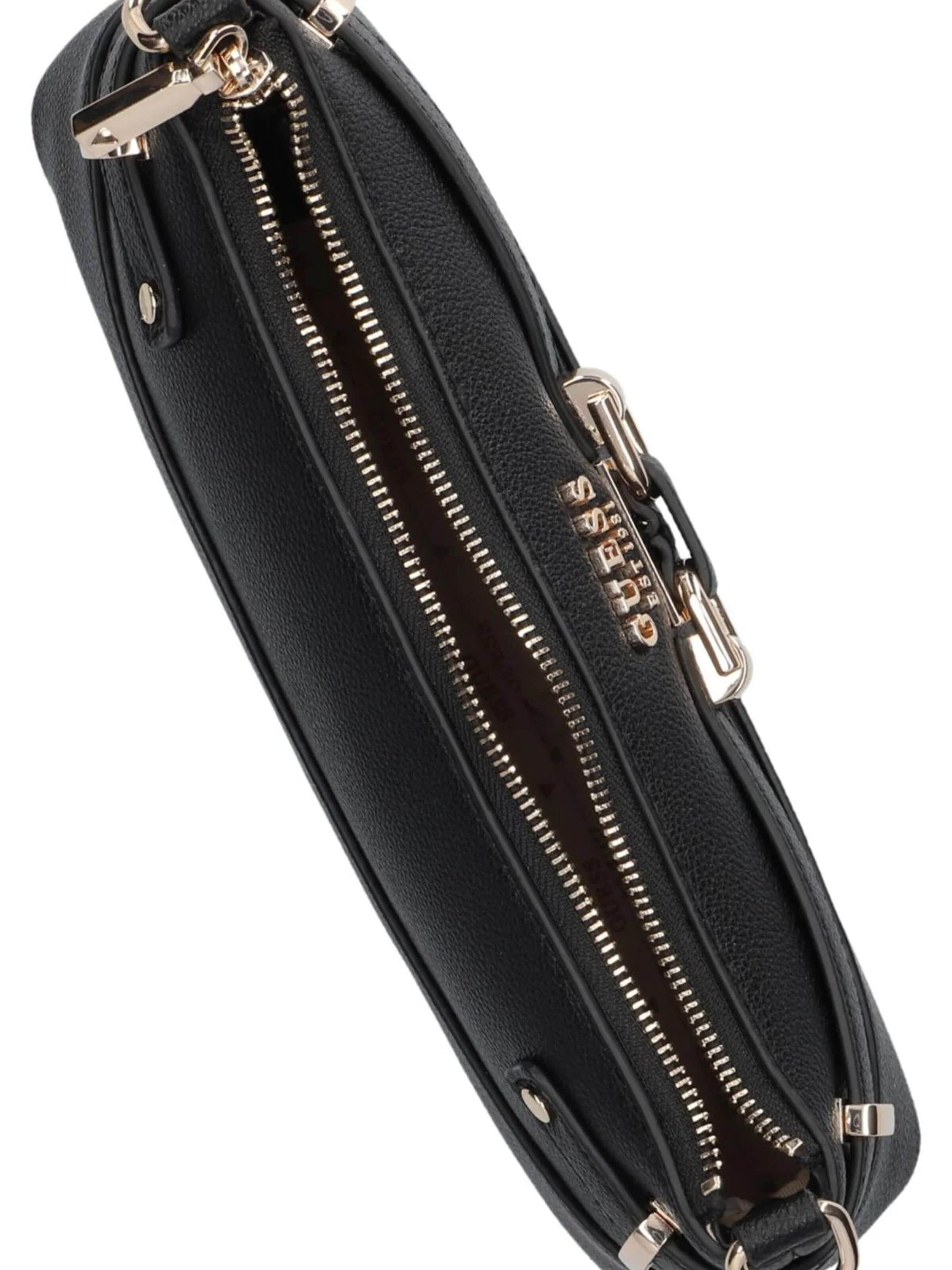 juoda GUESS Rankinė 'Guess Sacs à main Silvye Bucket Black'