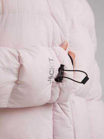 JACK1T Weatherproof jacket 'Helio' in Pink