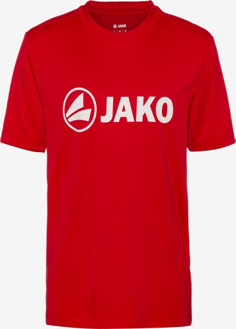 JAKO Performance Shirt 'Promo' in Red: front