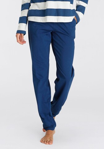 Pantalon de pyjama s.Oliver en bleu : devant