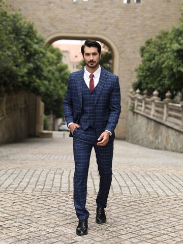 Youthup Slim fit Suit in Blue