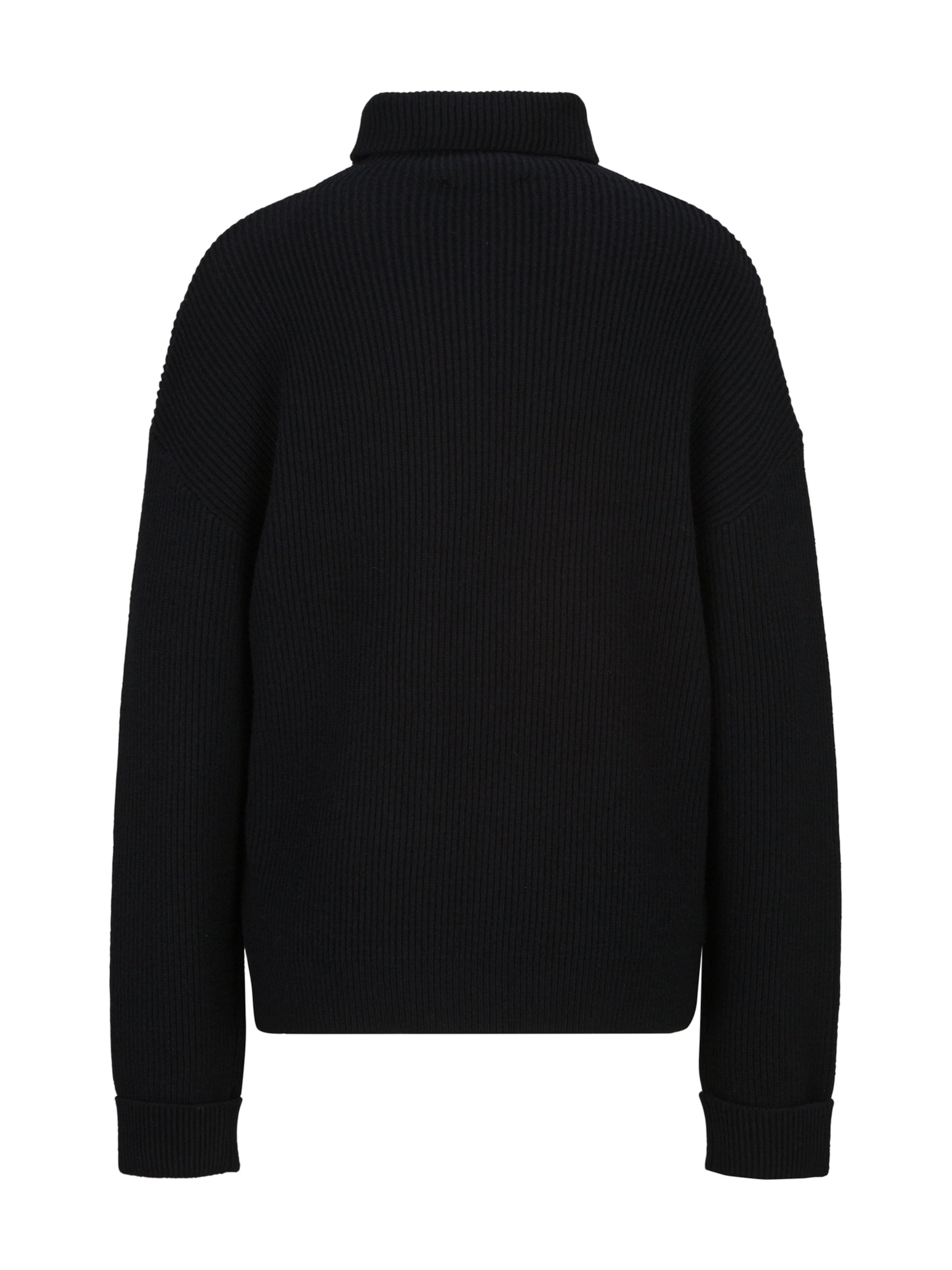 Pull-over 19V69 ITALIA en noir : derrière