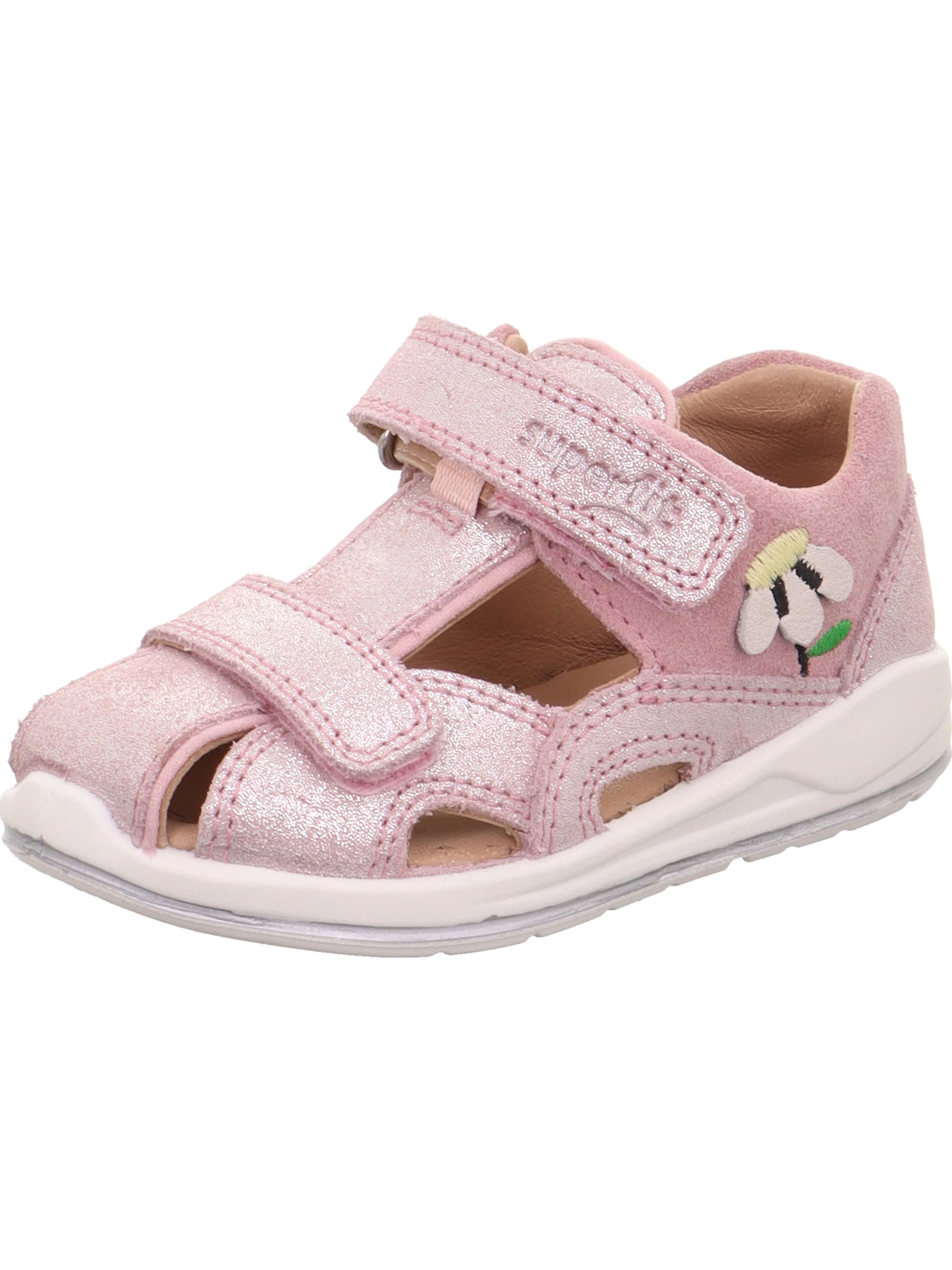 SUPERFIT Sandals 'Boomerang' in Pink: front