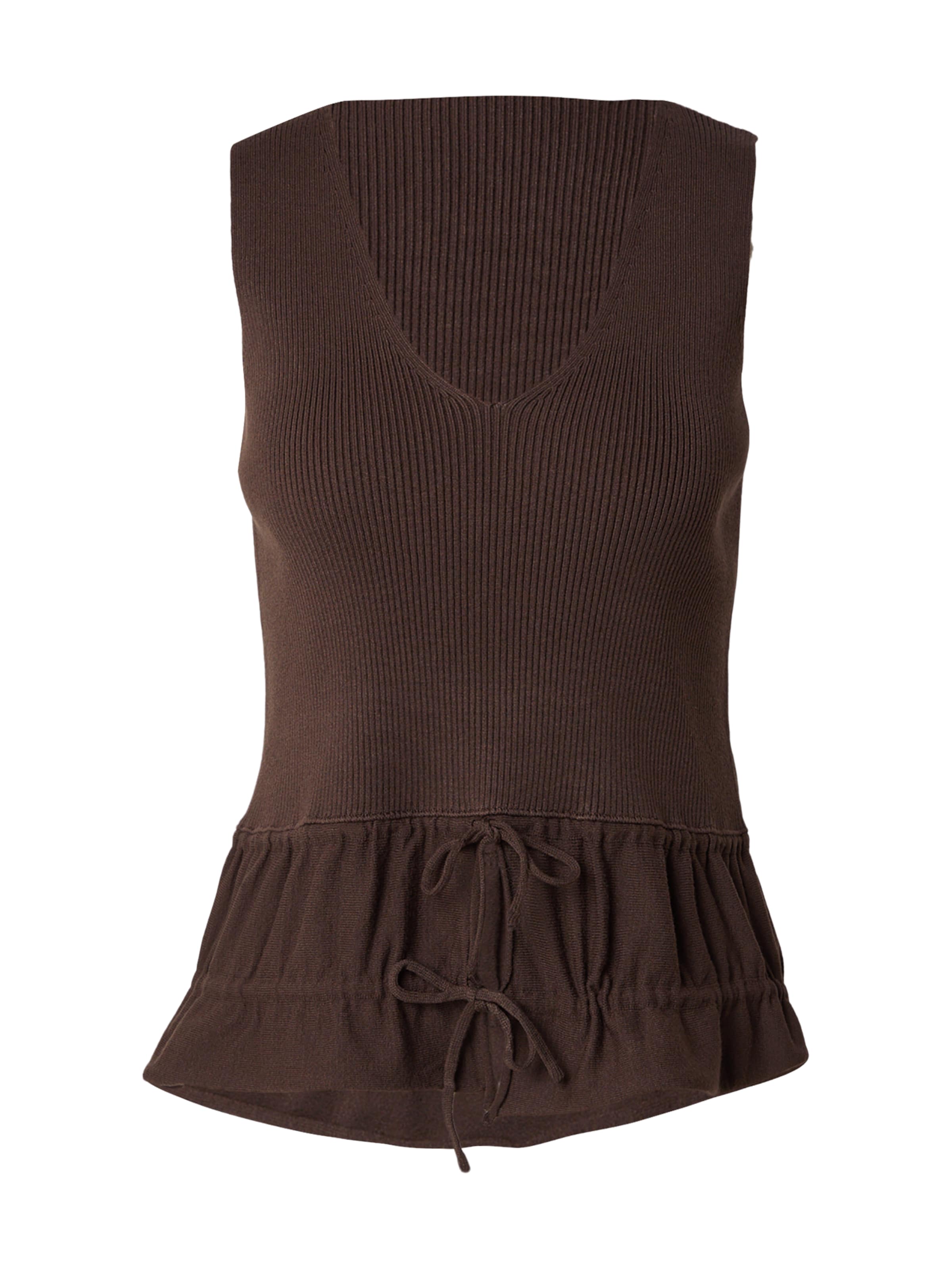 Tops en tricot 'ONLNila' ONLY en marron