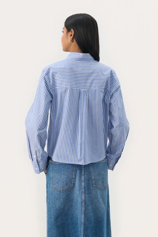 Part Two Bluse 'PranveraPW' in Blau