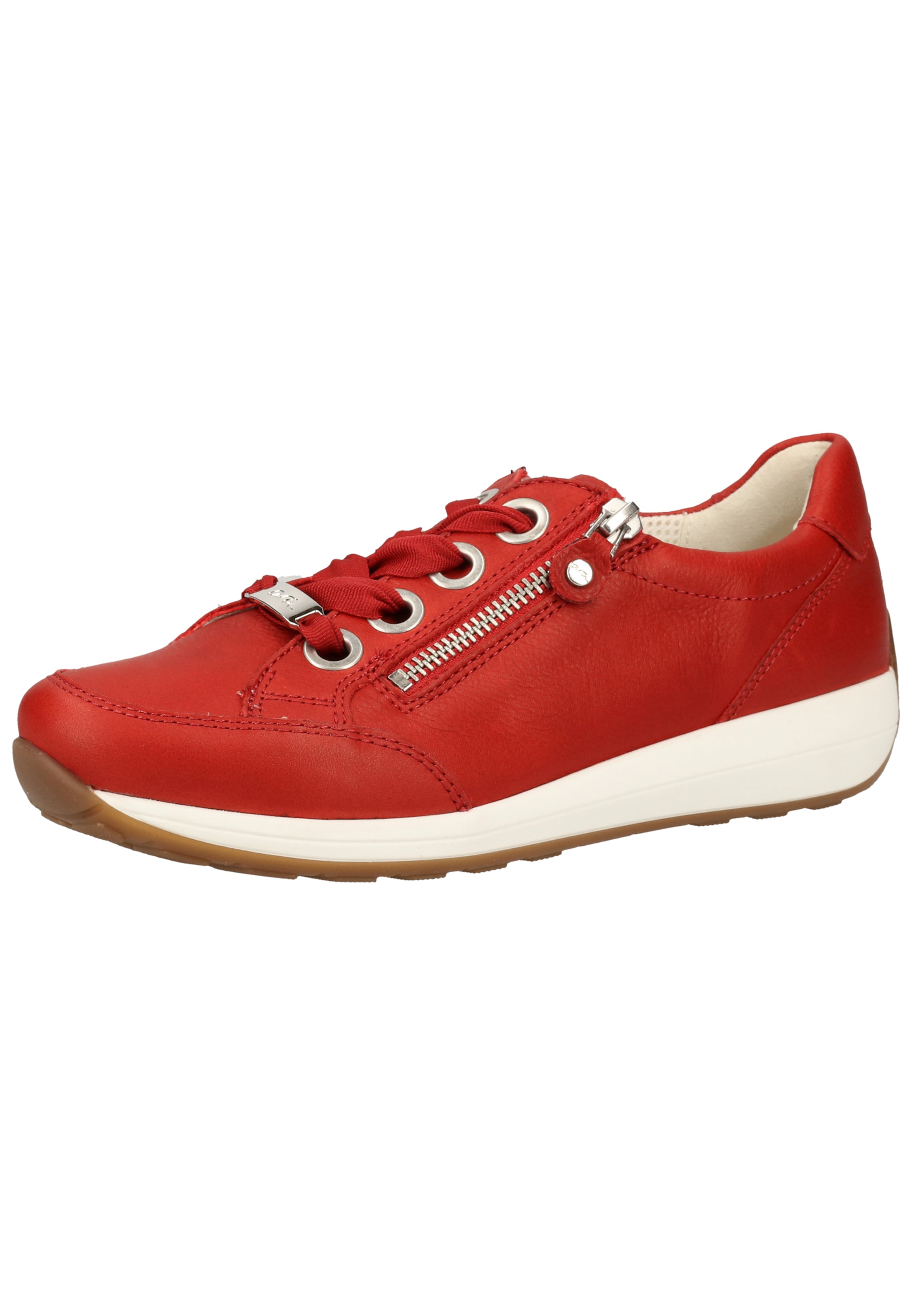 Sneaker bassa di ARA in rosso: frontale