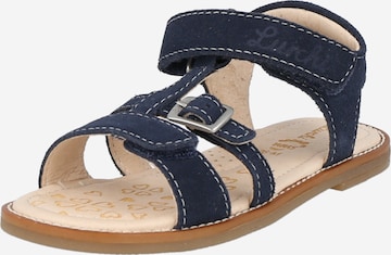 LURCHI Sandals 'ZARI' in Blue: front