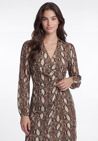 faina - Vestido 'Festive' em verde