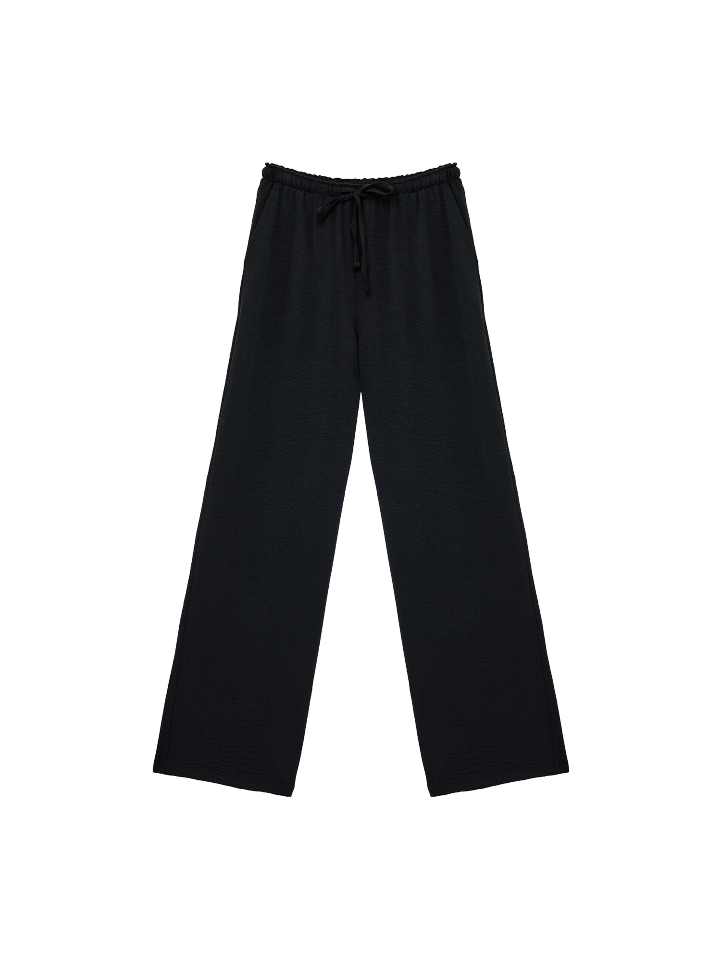 Koton Flared Trousers in Black: front