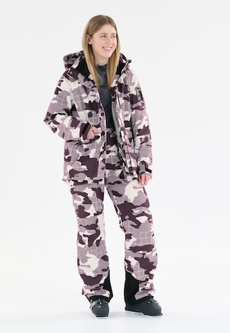 SLOPE Regular Skihose 'Killy' in Lila: Vorderseite
