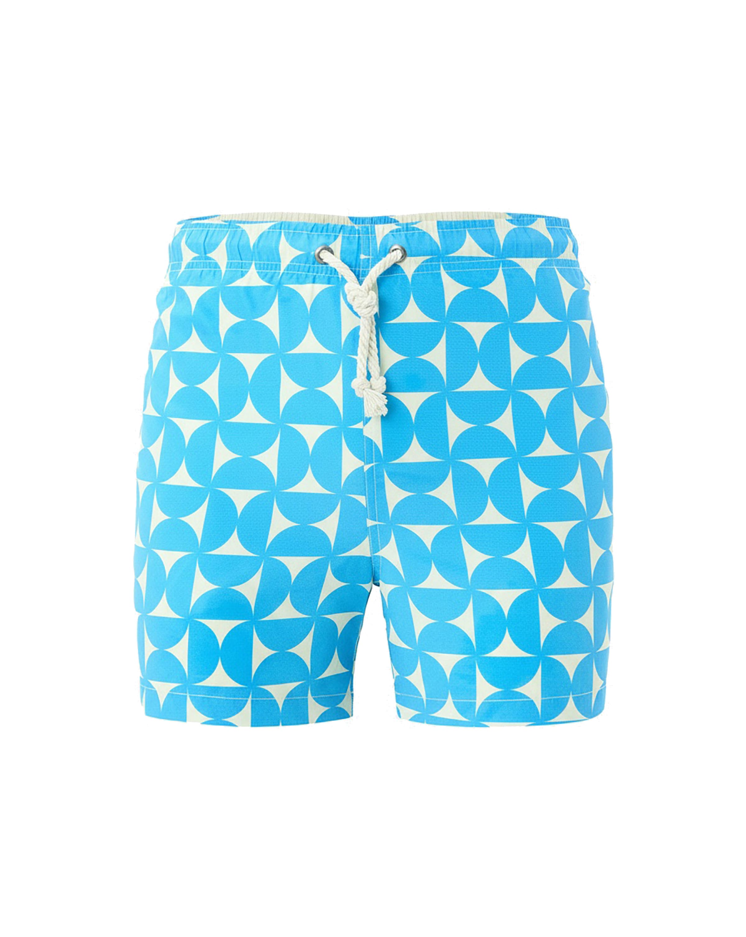 Gassa d'Amante Zwemshorts 'Ischia' in Blauw: voorkant