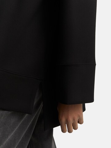TOM TAILOR DENIM Sweatshirt in Black