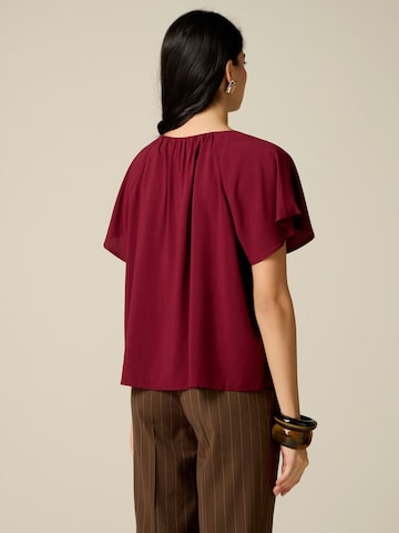 oltre Blouse in Red