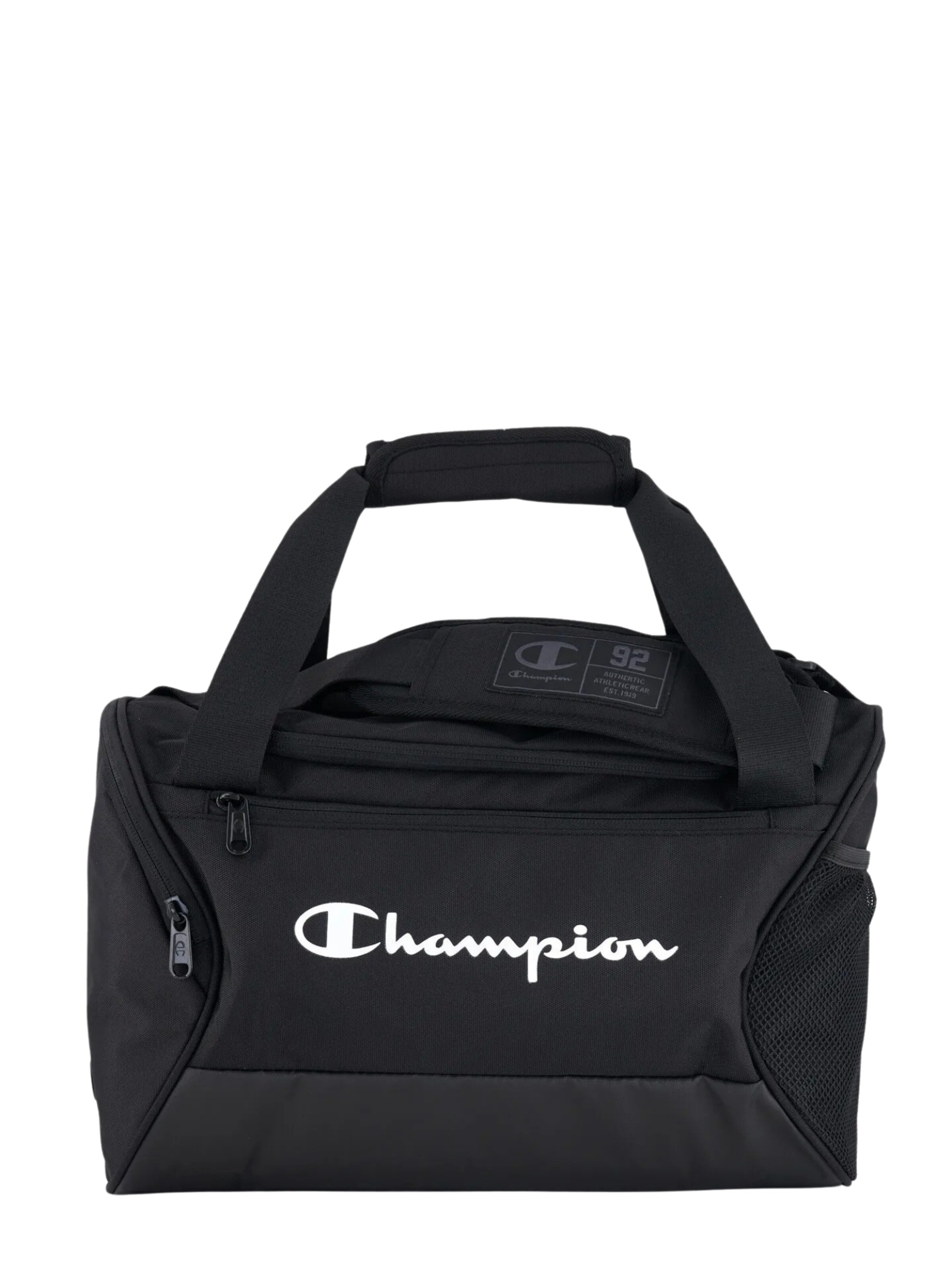 Sac de sport Champion Authentic Athletic Apparel en noir : devant