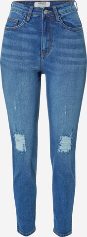 Coupe slim Jean Dorothy Perkins en bleu : devant