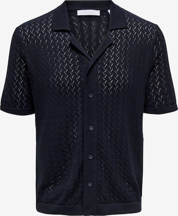 T-shirt 'ONSSANTO' Only & Sons en bleu : devant