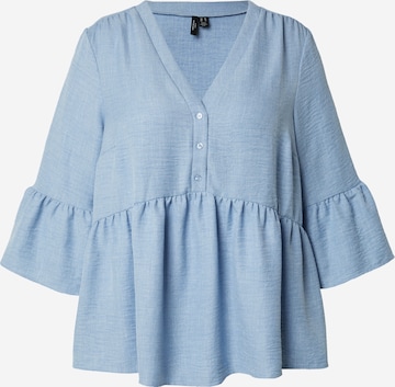 Vero Moda Curve Blouse 'VMCMelony' in Blue: front