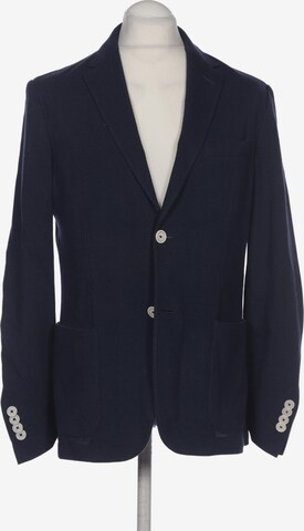 KnowledgeCotton Apparel Suit Jacket in L-XL in Blue: front