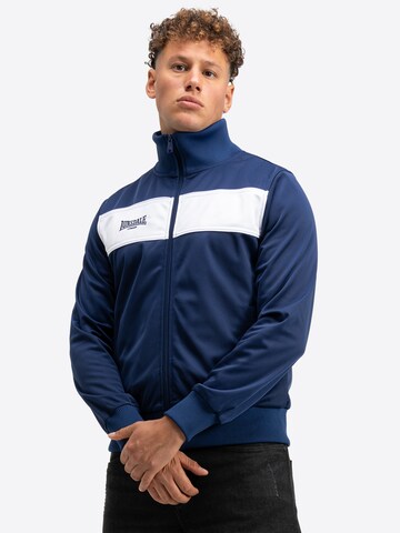 LONSDALE Trainingsjacke in Blau: Vorderseite