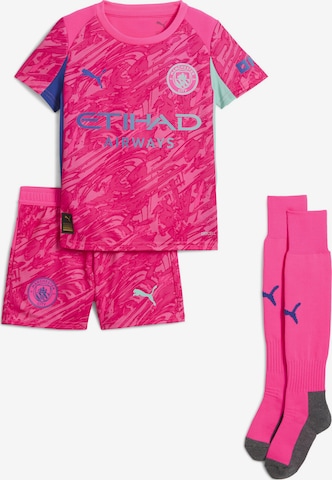 PUMA Trainingspak in Roze: voorkant