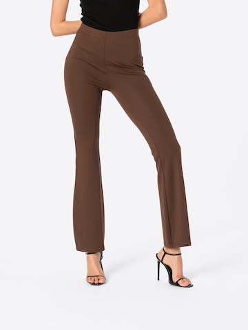 Cotton On Pants 'PONTE' in Brown: front