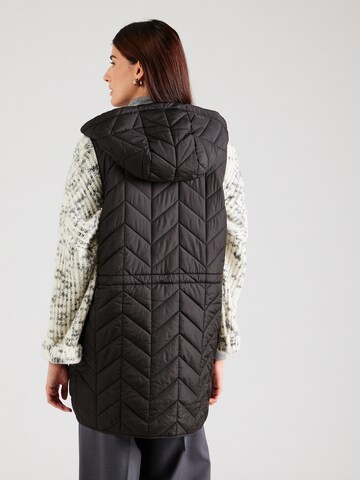 Gilet 'PCJASMIN' PIECES en noir