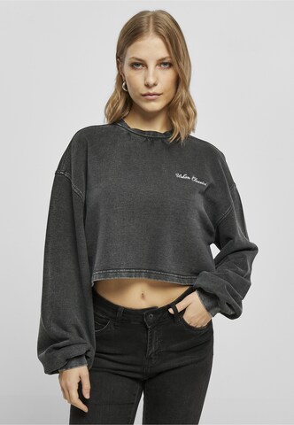 Urban Classics Sweatshirt in Black: front