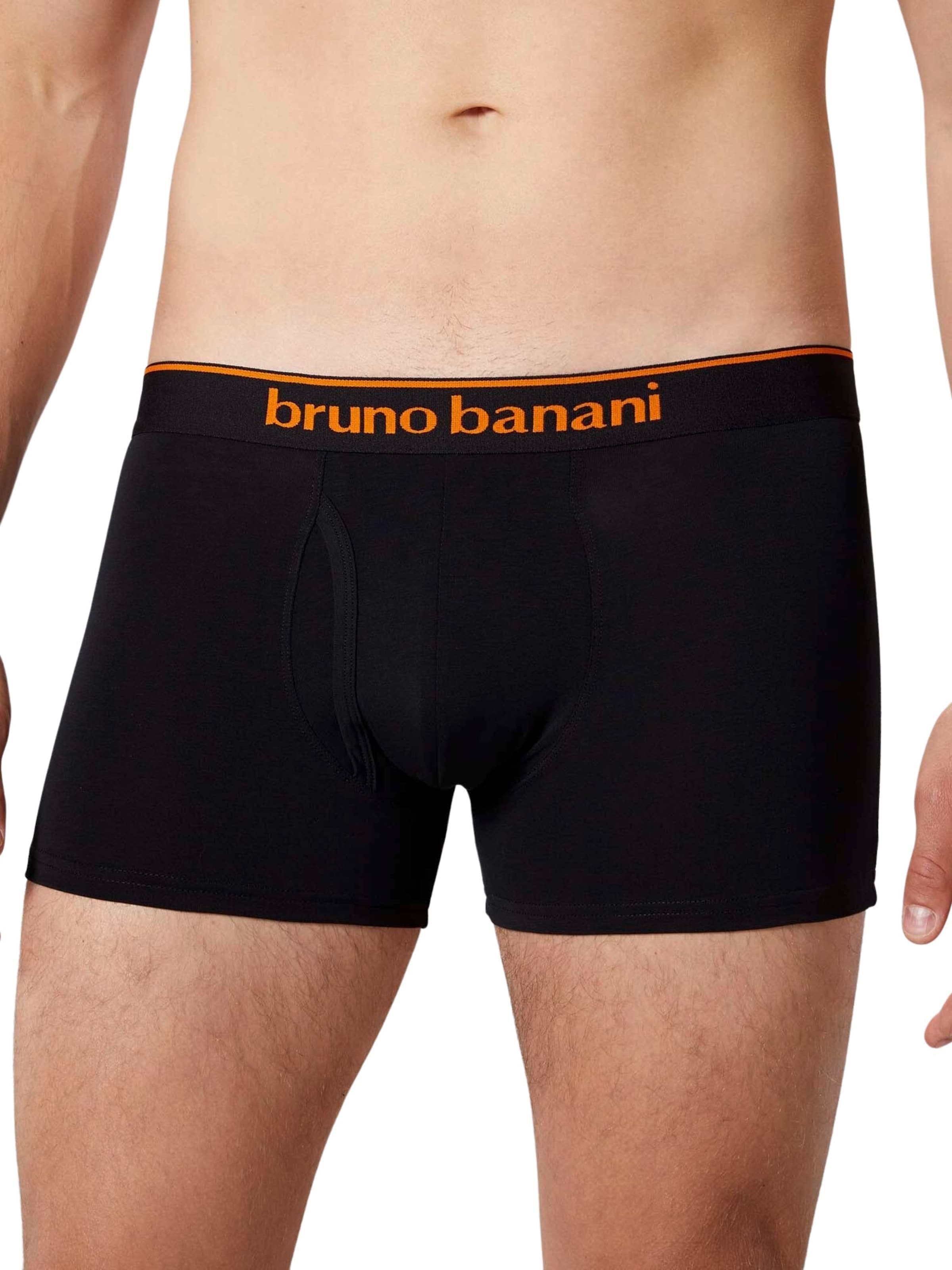 Bruno Banani - Calzoncillo boxer en negro: frente