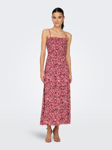Robe 'NOVA' ONLY en rose : devant