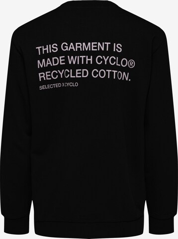 SELECTED HOMME Sweatshirt i svart