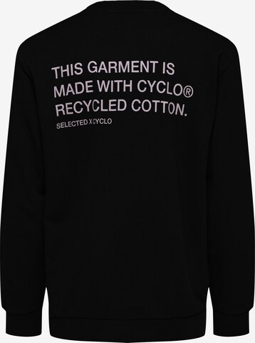 SELECTED HOMME Sweatshirt in Black