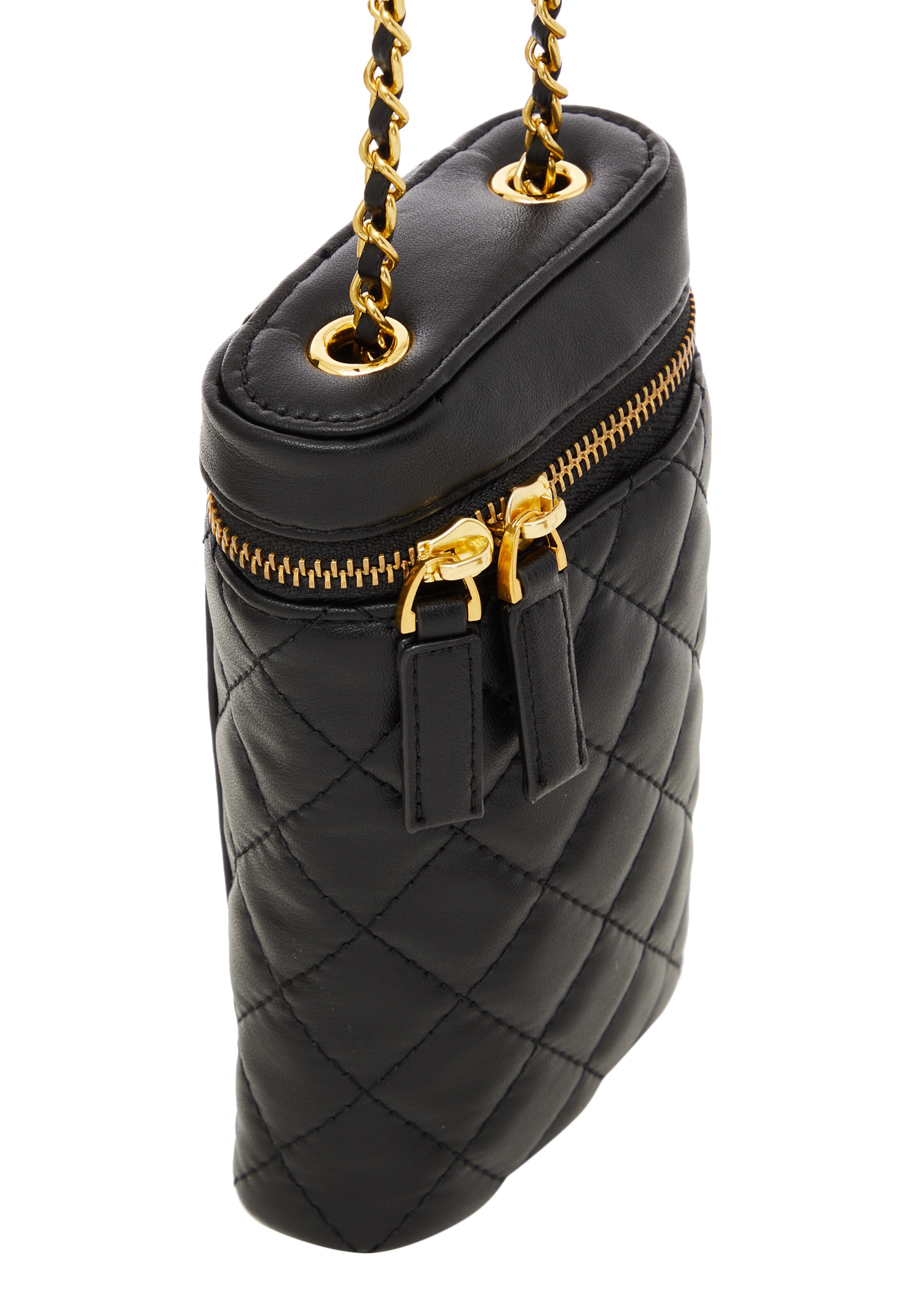 juoda faina Rankinė su ilgu dirželiu